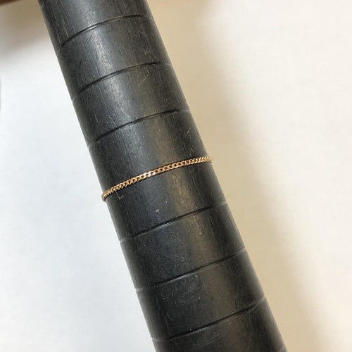 にゃ〜　2本　K18 0.9mm幅ピンクゴールド 喜平　チェーンリング にゃ〜様専用 2本 K18 0.9mm幅ピンクゴールド 喜平 チェーンリング