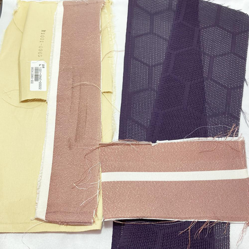 送料無料】京都 正絹 絹100% 帯地 着物はぎれ 和小物 生地 材料
