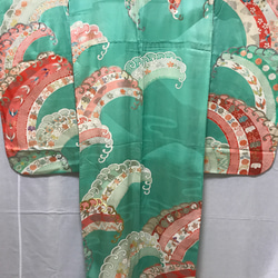 着物日傘　絹の着物をアップサイクル　日本の職人が手仕事で制作　#26 11枚目の画像
