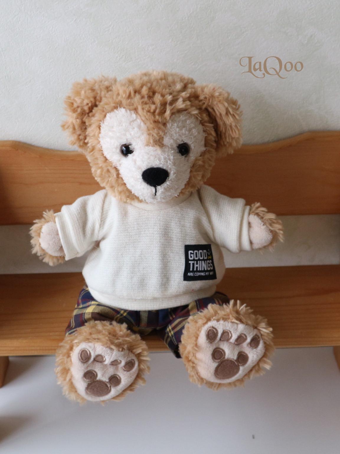 パペット・ポーチ・SSサイズコスチューム（パンツ） クリーム色の