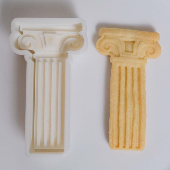 古代ローマの柱（クッキーカッター・クッキー型） 1枚目の画像