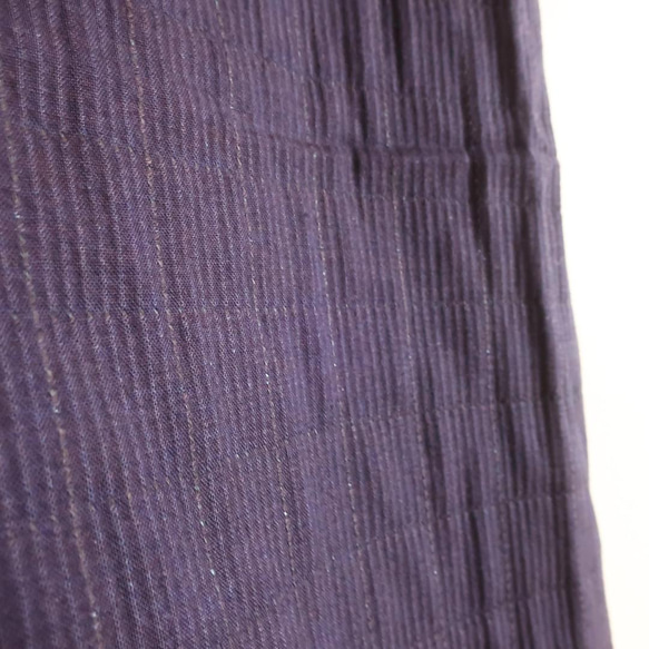 Silhouette shine❣️厚棉清爽背帶褲（自由/靛藍紋） 第3張的照片