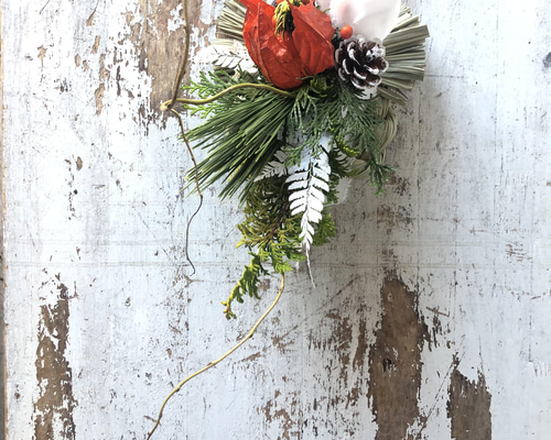 お正月2022しめ縄飾り』ホオズキ/イイギリ しめ縄・しめ飾り casico