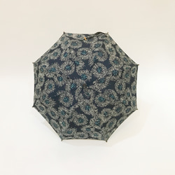 着物日傘　絹の着物をアップサイクル　日本の職人が手仕事で制作　#21 2枚目の画像