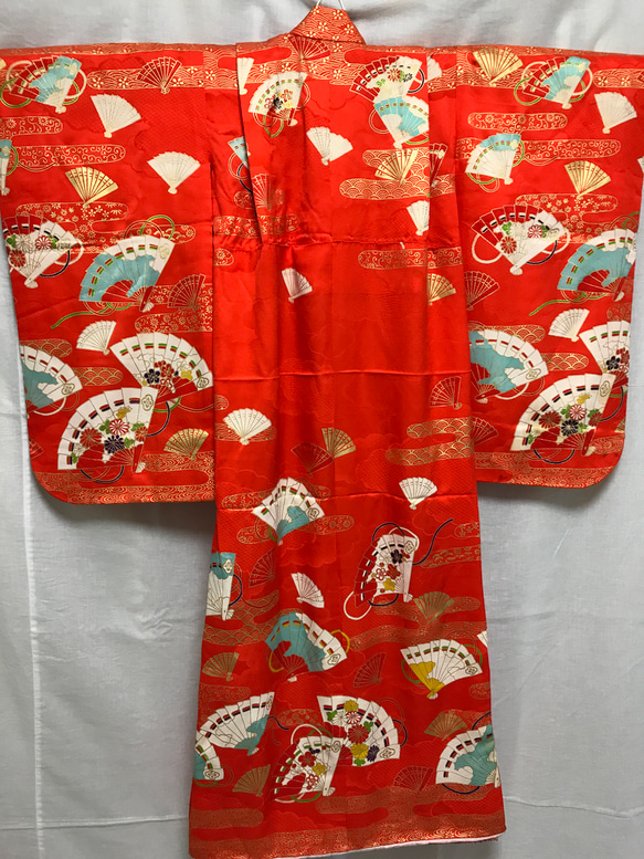 着物日傘　絹の着物をアップサイクル　日本の職人が手仕事で制作　#15 10枚目の画像