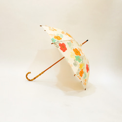着物日傘　絹の着物をアップサイクル　日本の職人が手仕事で制作　#18 3枚目の画像