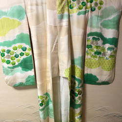 着物日傘　絹の着物をアップサイクル　日本の職人が手仕事で制作　#07 10枚目の画像