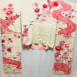 着物日傘　絹の着物をアップサイクル　日本の職人が手仕事で制作　#02 14枚目の画像