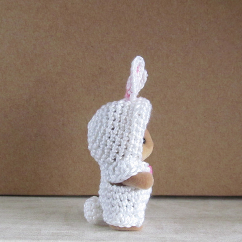 ハンドメイド＊シルバニア＊赤ちゃん＊着ぐるみ＊しろうさぎさん