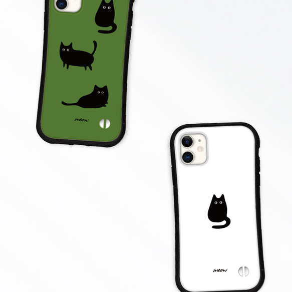 北欧 猫 スマホケース iPhone15 14 13 pro mini se iface型 カバー 送料無料 ネコ 人気 2枚目の画像