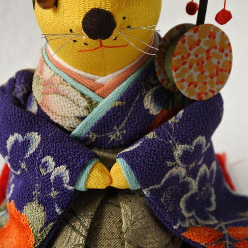 干支寅 古布 着物男の子人形 b-3 ひな人形・雛飾り FUGOWEST 通販