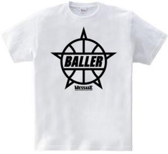 バスケTシャツ「STAR BALLER」 3枚目の画像
