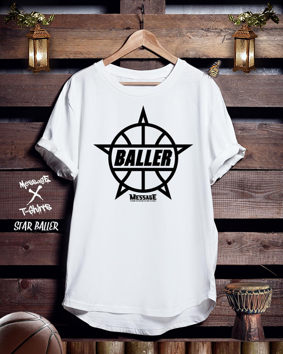 バスケTシャツ「STAR BALLER」 1枚目の画像