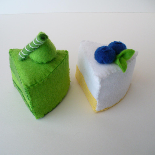 8種類のケーキ＊ケーキ屋さん フェルトままごと 受注製作 おもちゃ