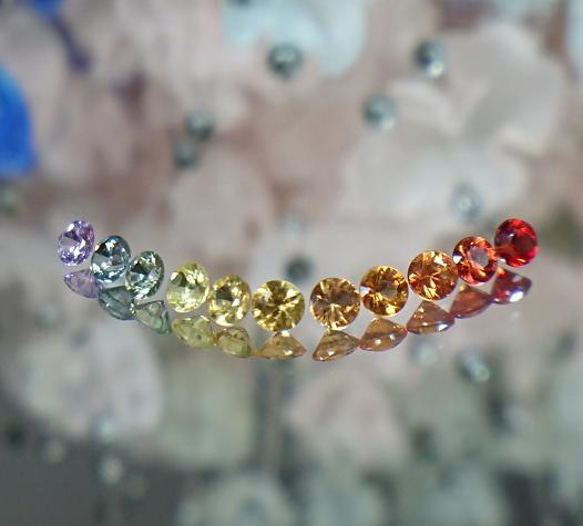 16392 マルチカラー サファイアセット