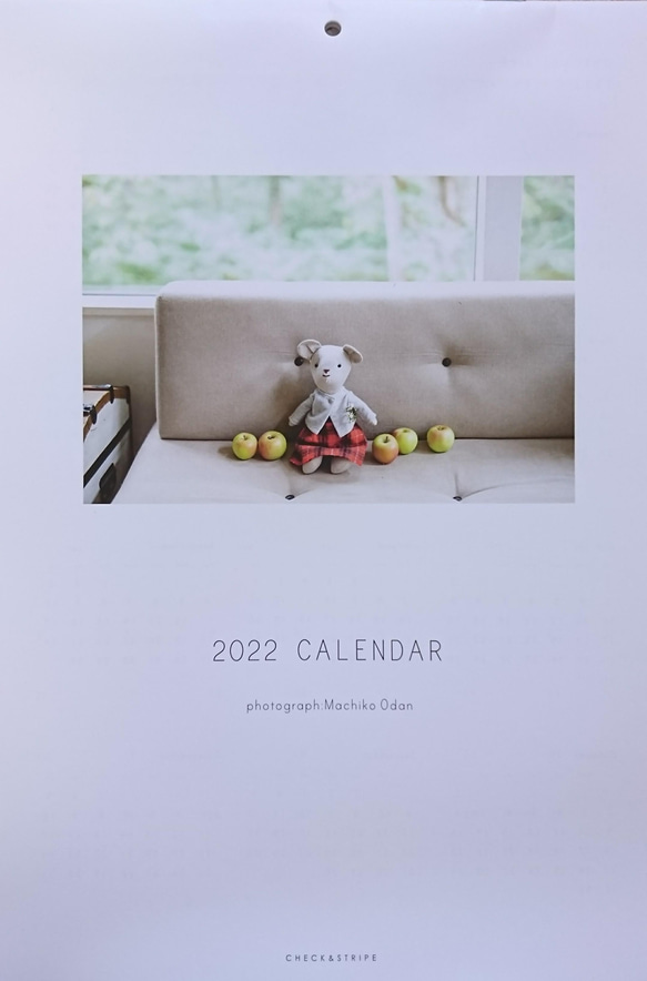 CHECK&STRIPE 2022カレンダー&コースターキットのセット 2枚目の画像