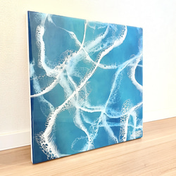 海レジン レジンアート Ocean Energy 上へ！ その他アート FLUID