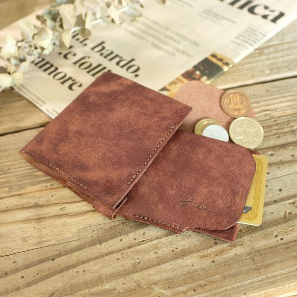 Flexible Wallet / D Brown 2枚目の画像