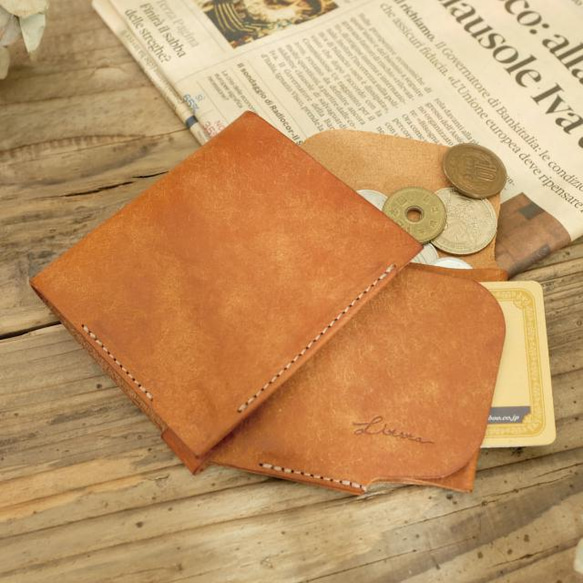 Flexible Wallet / Camel 2枚目の画像