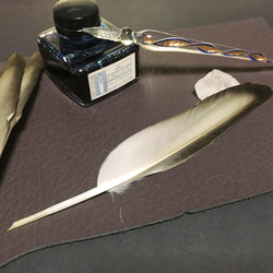 羽ペン 制作キット(左利き用選択可) キット マドラサ 通販 13142215