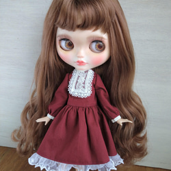 757※単品※白のふんわりかぼちゃパンツ※ブライスアウトフィット※1/6