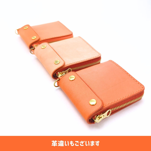 【新品】L字ファスナー財布　ミニウォレット　本革　アラスカレザー　イエロー アラスカレザー L字ファスナー ミニ財布 | 財布 | BAGGYPORT