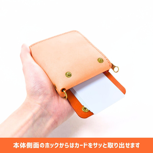 アラスカレザー L字ファスナー ミニ財布 | 財布 | BAGGYPORT