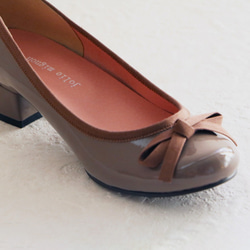 [風雨兼程！我想每天都穿！ ] 羅緞緞帶芭蕾舞鞋 [尺碼 23.0cm] 第8張的照片