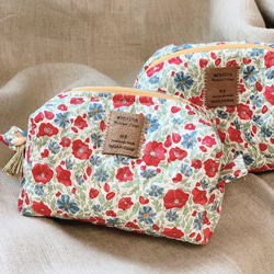 おみこ◎ミナペルホネン✲︎ポケットティッシュポーチ✲︎jellybeans ミナ ペルホネン / jellybeans + tambourine ［weeksカバー］ - 手帳