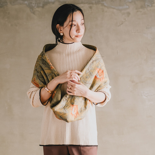 特集掲載】簡単にオシャレしたい！二重巻き メルトン フリース