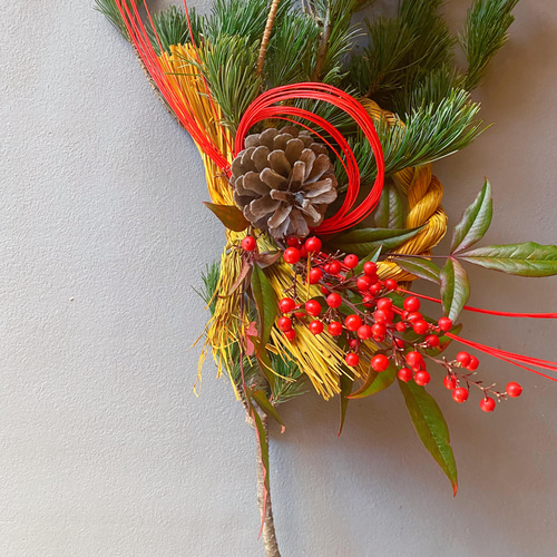 お正月飾り 五葉松 しめ縄・しめ飾り ms.blooming.flower 通販