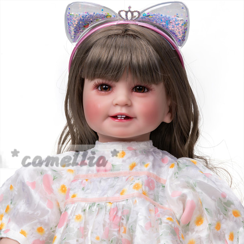 リボーンドール　赤ちゃん　人形　笑ったお顔が可愛いです Amazon | Protow リボーンドール 49cmリアルな 笑顔赤ちゃん人形