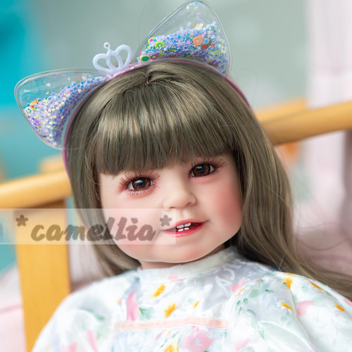 タイムセール♪ リボーンドール　笑顔の女の子☻ Amazon | Protow リボーンドール 55cmリアルな 笑顔赤ちゃん人形