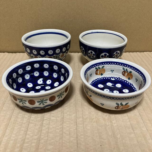 ポーランド食器 ボウル 小鉢 4点セット くだらない