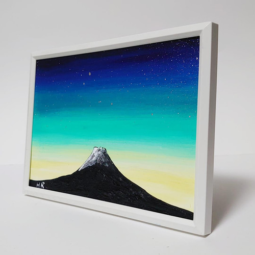 絵画　油絵　白河　南湖　ミニ美 24e86075b5e1f7f461ff5c76ac1c2a