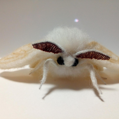 羊毛フェルト☆蚕 羊毛フェルト 【bags factory】むいむい 通販