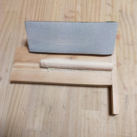 門松　ヒノキ　無垢材  木製ひのきの無垢材でシンプルな門松を制作しました。 10枚目の画像