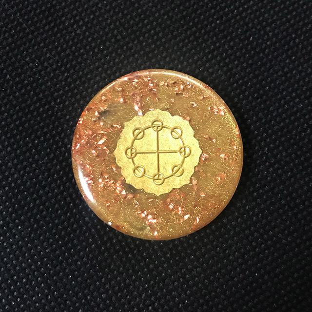 カタカムナ☆強運シール☆パワースポット☆円柱形☆お守りタイプ