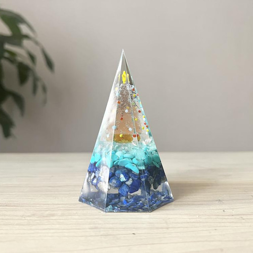 氷の輝き・フルール・ド・リスのオルゴナイト 氷の輝き・フルール・ド・リスのオルゴナイト