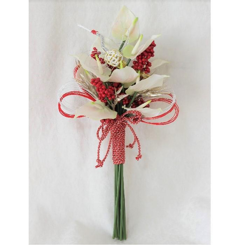 りっちゃん特別価格 ウェディングブーケ クラッチブーケ 和装ブーケ クラッチブーケ 和装ブーケ アンスリウム ブーケ ru 通販