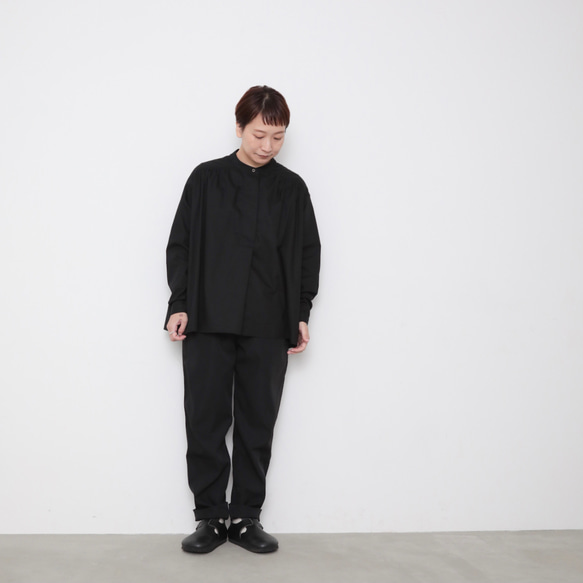 Carl shirts / khaki 10枚目の画像