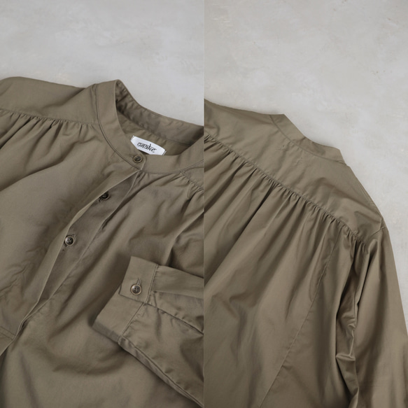 Carl shirts / khaki 7枚目の画像