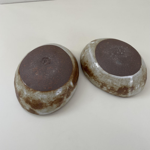 皿2点セット 手作り陶器 お椀・ボウル・鉢 pottery工房 通販 13147492