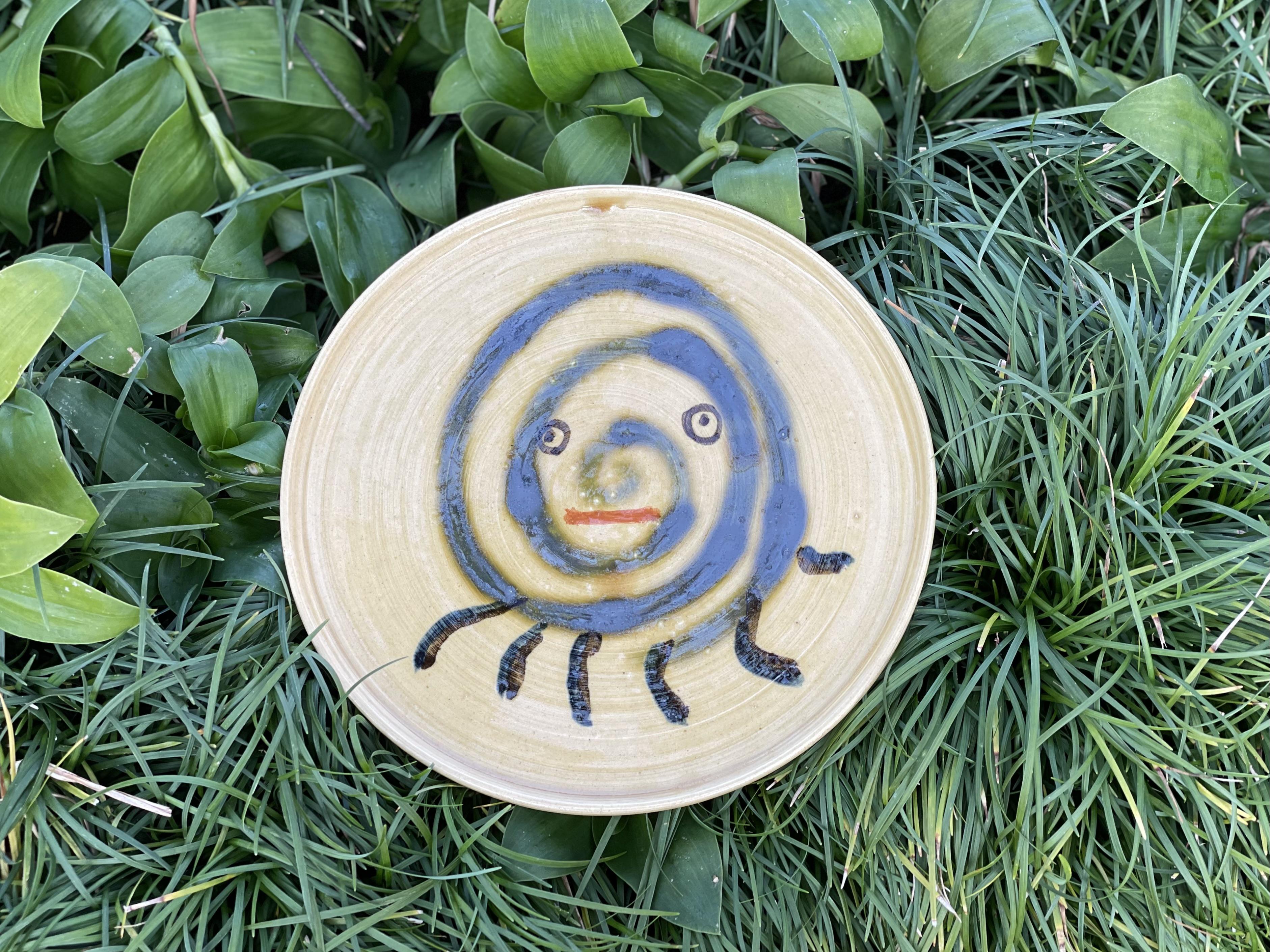 Spanish Yellow Plate (24cm)