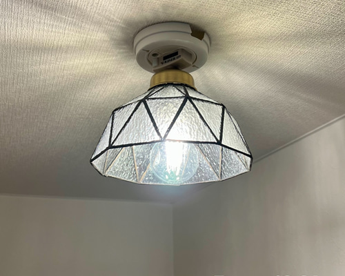 シーリングライト 照明 Reno/CCL ステンドグラス ランプシェード E26