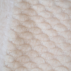 【受注製作】チェック＆チェック＊アイルランド製チェック生地・ポコポコニットを使ったスヌード 8枚目の画像