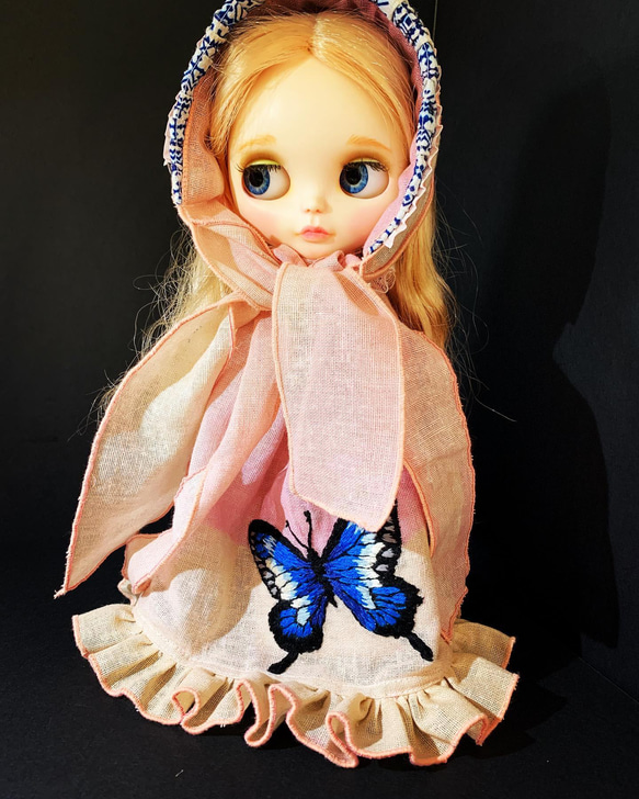 蝶の妖精ドレス☆ブライスアウトフィット 6枚目の画像