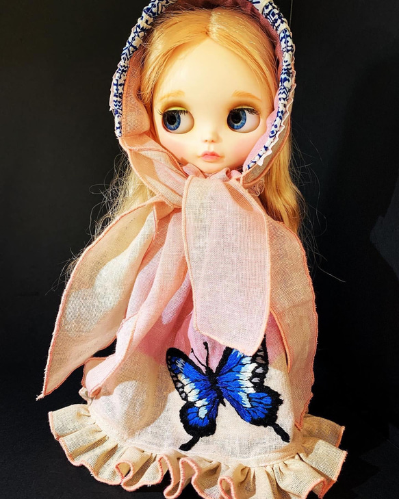 蝶の妖精ドレス☆ブライスアウトフィット 1枚目の画像