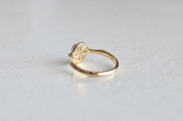 SV戒指花桌-黃水晶- 第3張的照片