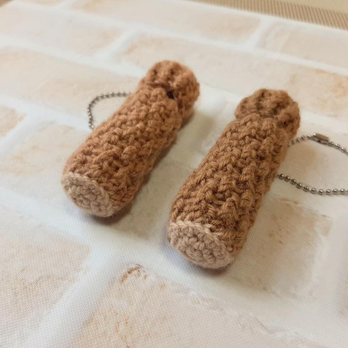 送料無料】あみぐるみ《切り株》のリップケース その他ケース マイナー